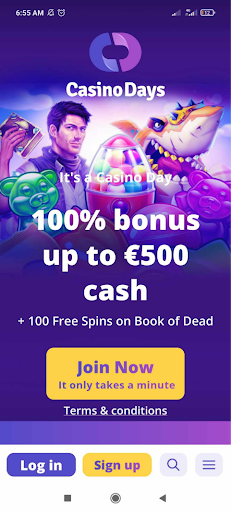 Application mobile Casino Days